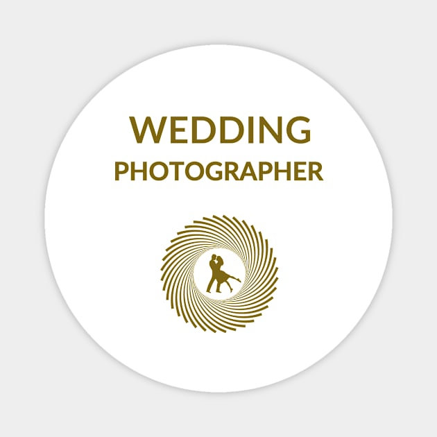 Wedding Photographer Magnet by GR-ART